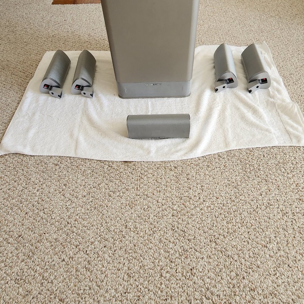 Harman Kardon Surround Sound Speakers and Subwoofer